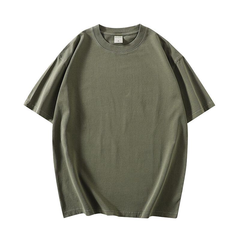 GB-002 Heavyweight Washed Drop-Shoulder Tee